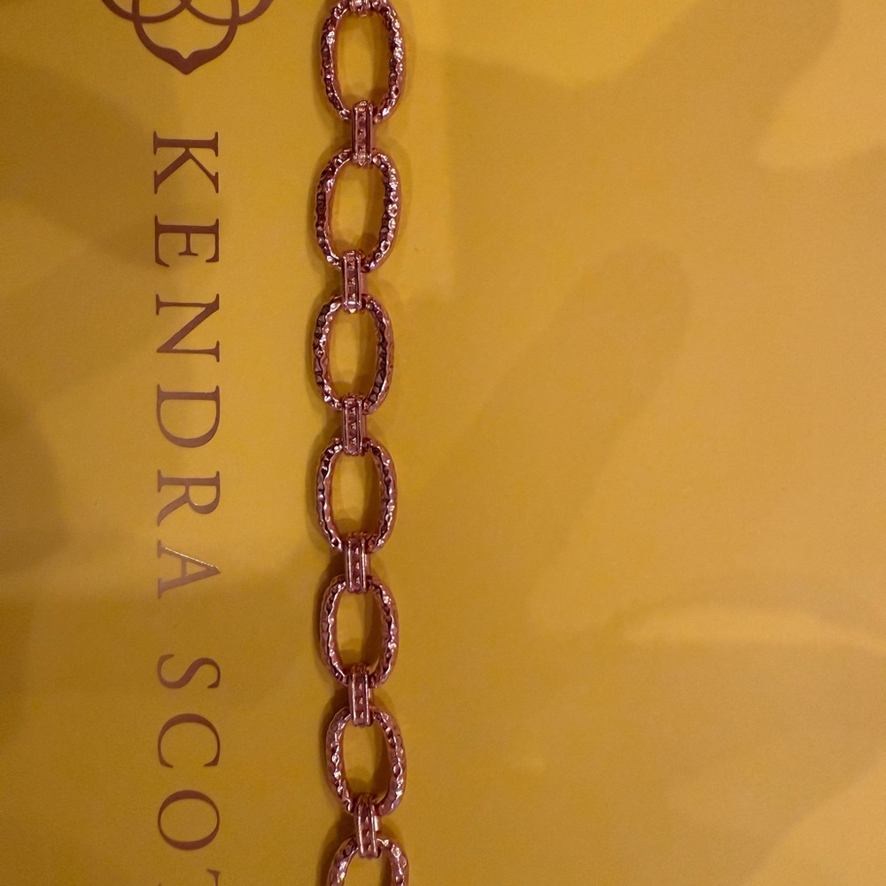 Kendra Scott Rose Gold Chain Bracelet